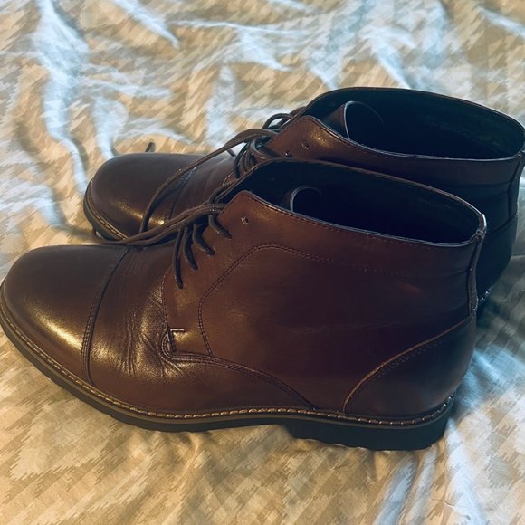 Cool shoes for men with heels calto size 11 black and various brown main image 8